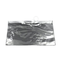 Set of transparent pouches for various school items