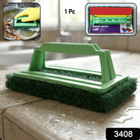Tile cleaning multipurpose scrubber Brush with handle