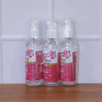 cooling rose water facial spray bottle set