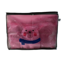 Clothes Storage Bag with Zipper & Handles