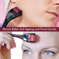 Derma Roller Anti Ageing Facial Scrubs & Polishes Scar Removal Hair Regrowth (2 MM)