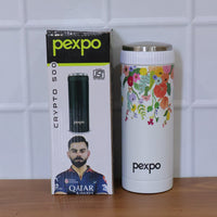 Pexpo Crypto Art Hot & Cold Vacuum Insulated Stainless Steel Water Bottle 500 ML