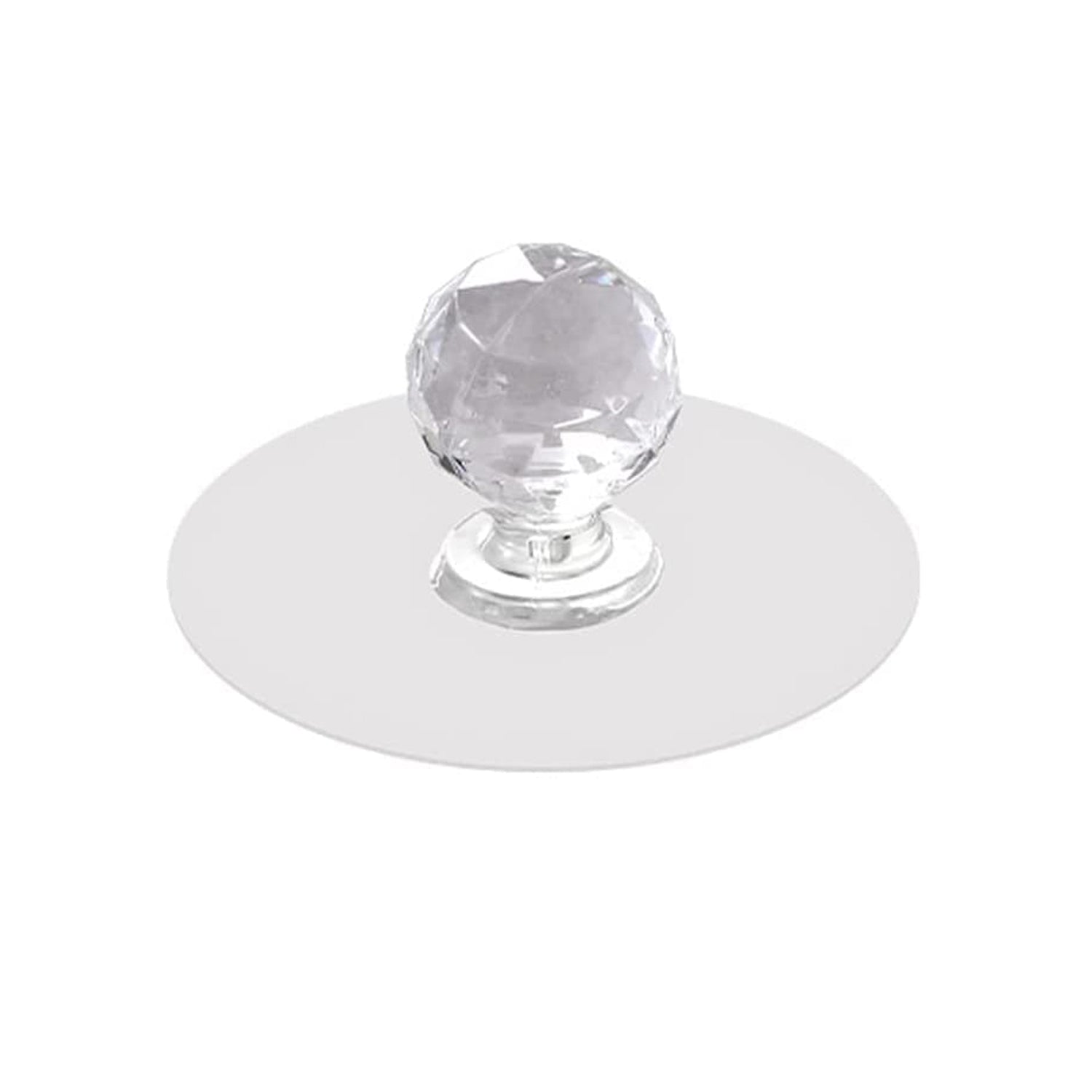 Clear Diamond Crystal Cabinet Knob & Pull Handle (1 Pc)