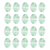 Baby Waterproof Ear Stickers, Heel Invisible Foot Sticker 