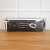 Stylish Printed Zipper Pencil Pouch Organizer (1 Pc)