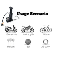 Double Cylinder Foot Air Pump (1 Set)