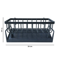 Multipurpose Plastic Bathroom Storage Rack (1 Pc)