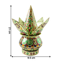 Traditional Decorative Pooja Kalash (1 Set)