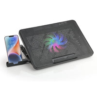 Laptop Cooler Cooling Pad with 2 Quiet Led Fans, Stand for Gaming Laptop