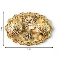 Ganesh Embossed Roli–Chawal Kumkum Chopra - (1 Pc)