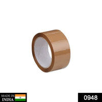 Clear packing tape roll with 41 micron thickness.