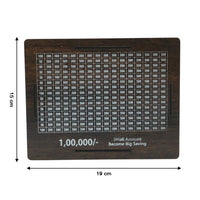 Wooden Big Piggy Bank Money Saving Box (1 Pc)