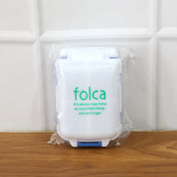 Portable Blue Dual-Sided Pill Organizer Box (1 Pc)