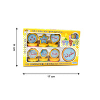 Multicolor stamps for teachers, parents, and students
