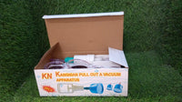 Six-piece vacuum cupping kit for massage therapy and muscle relief.