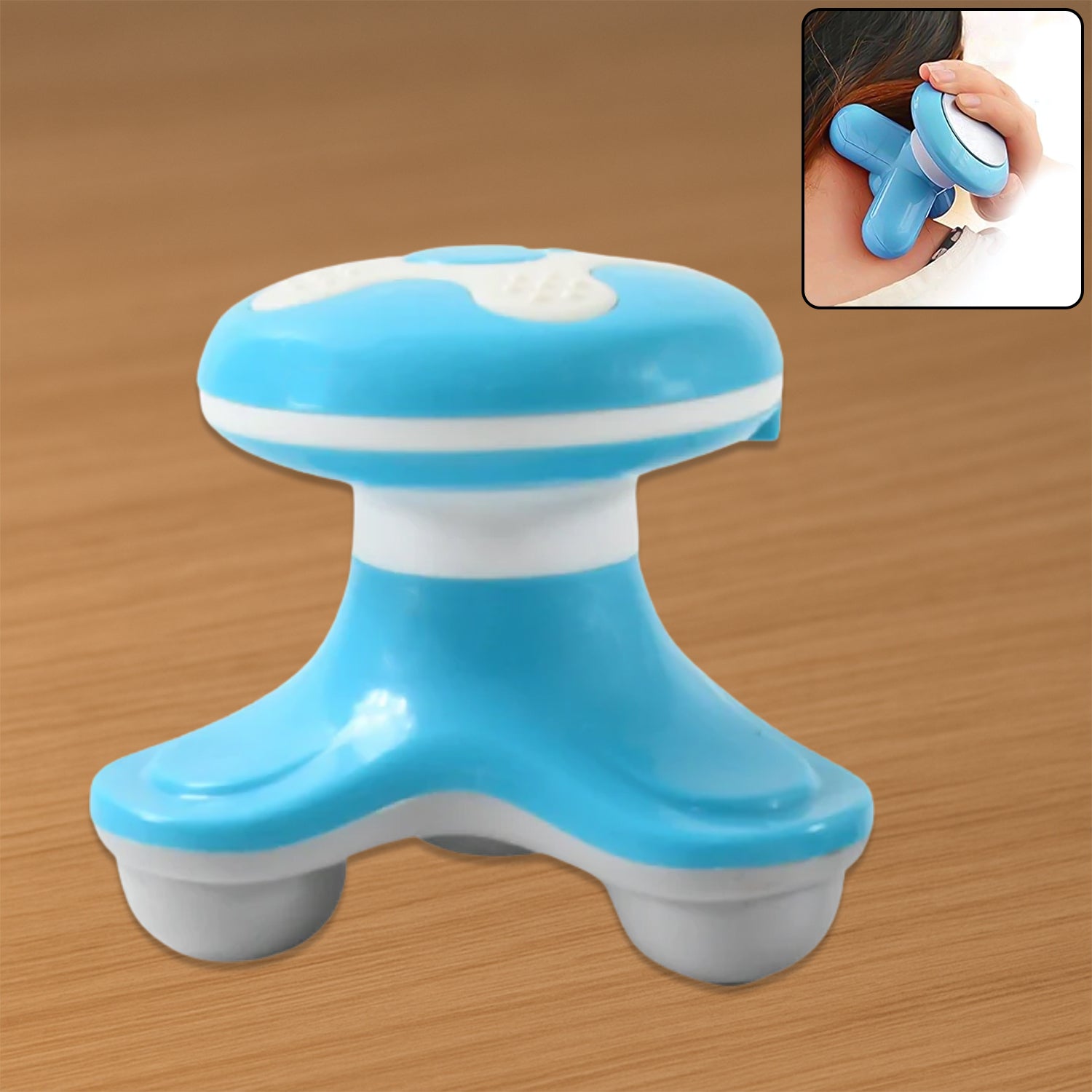 Triangle USB Mini Massager Multifunction (1 Pc/ Battery Not Included)