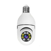 V380 Pro Fisheye 360 Degree Panoramic Wireless WiFi IP CCTV Security (Pack of 1)
