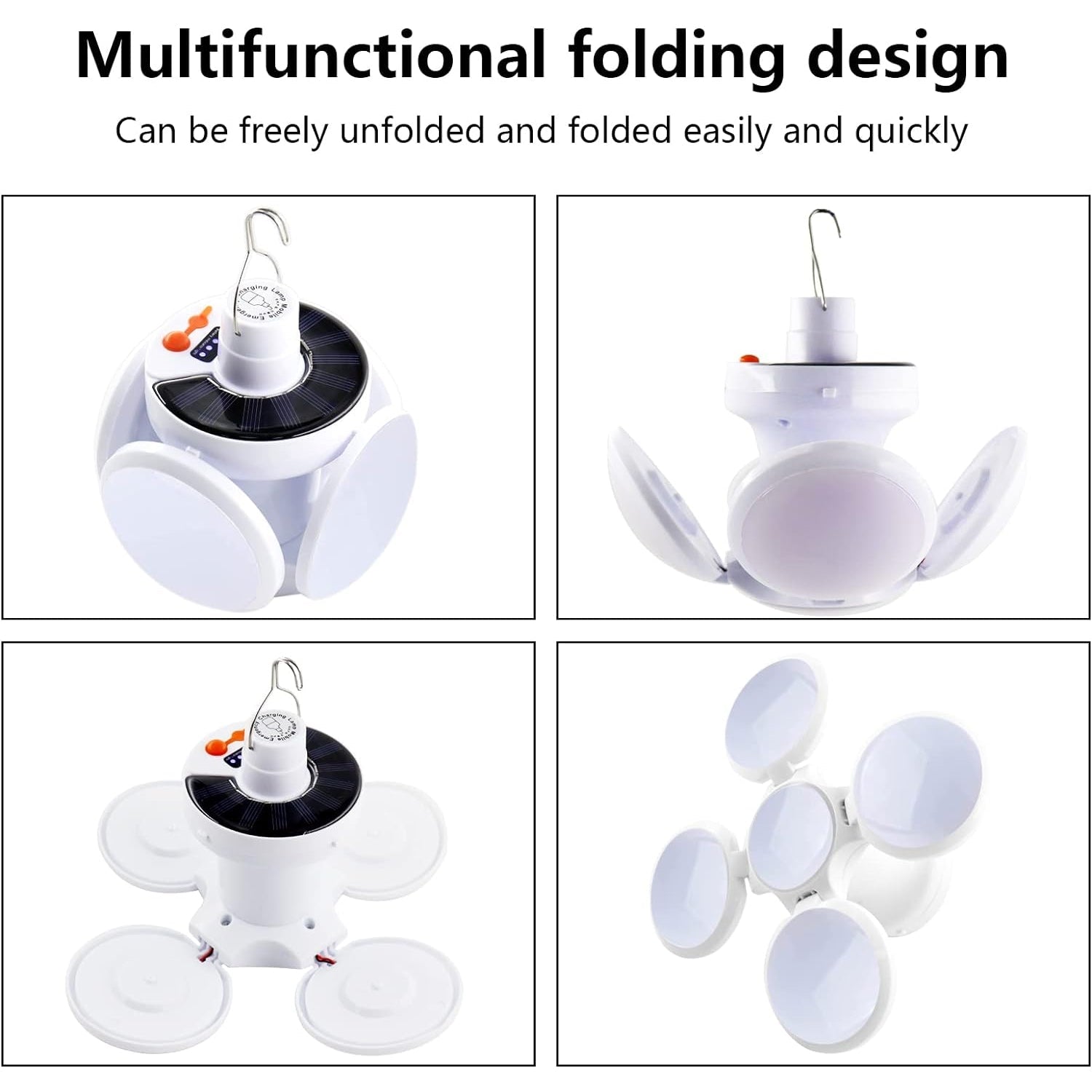 Solar Multi-Functional Emergency LED Light