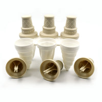 Ice Candy Maker Mold for Ice Cream at Home or Restaurants (6 Pc)