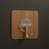 Adhesive Heavy-Duty Hooks for Kitchen and Bathroom (1 Pc / 6×6 Cm)