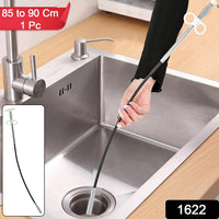 Drain Block Remover Cleaning Tool for Pipes, Clogged Drains ( 85 To 90 Cm / 1 Pc)