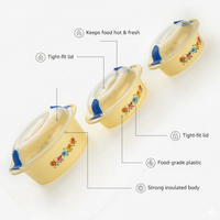 Hot N Fresh Insulated Plastic Casserole Gift Set (3 Pieces)