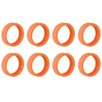 Silicone Luggage Wheel Covers – Noise Reduction & Protection (8 Pcs)