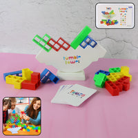 Tumble tower balancing blocks game se