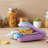 Hand Held Sealer (Mini Sealing Machine / Mix Color / 1 Pc)