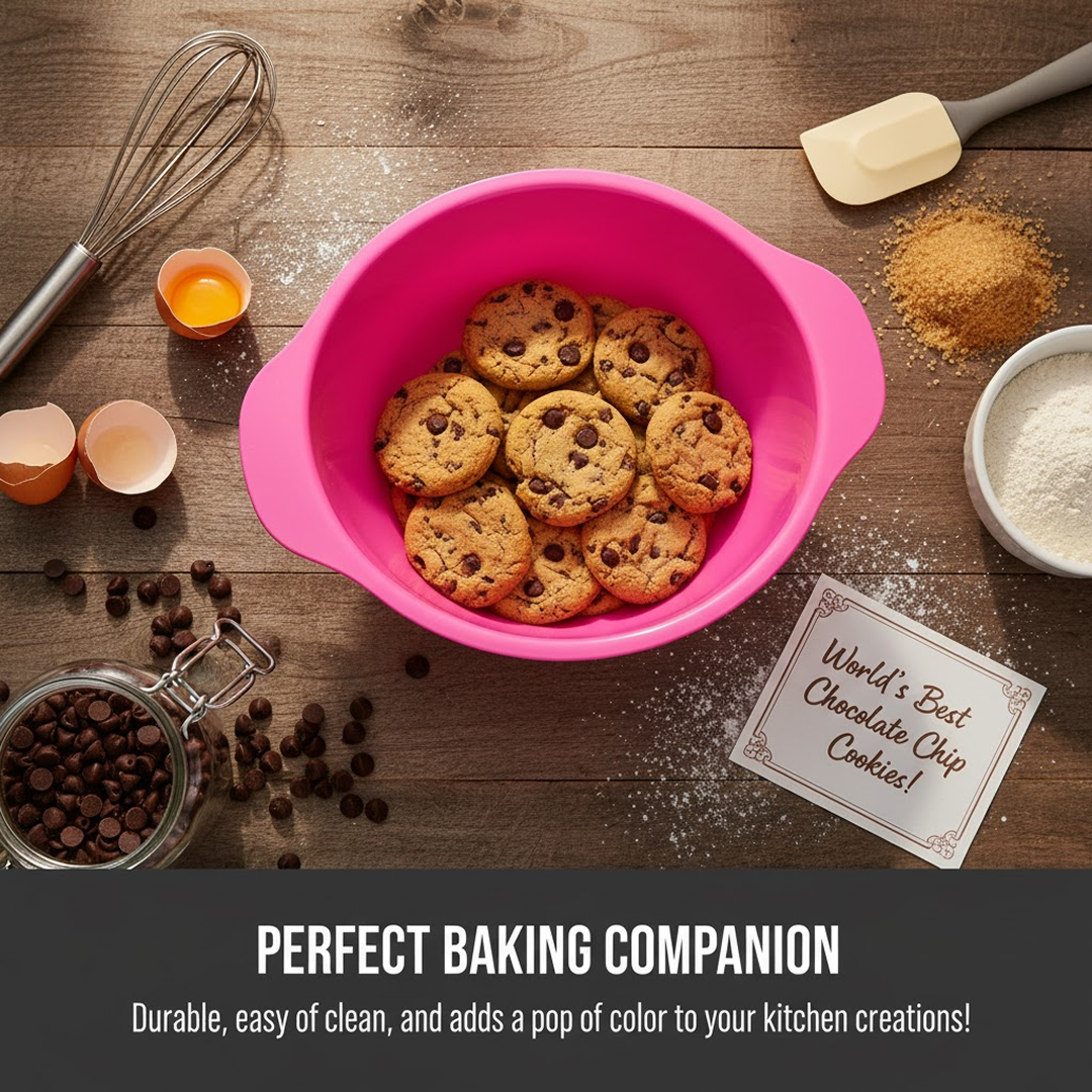 PlatterChef Kitchen Little Snack Bowls | 10 Inch Large Serving Bowl