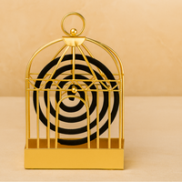 CinderGuard Durable Household Mosquito Coil Stand & Ash Catcher