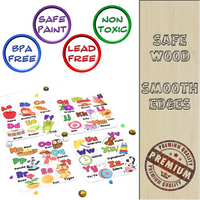 ABC Jigsaw Puzzle Toy for Children (4-Pcs Pack)