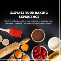 Spatula and Pastry Brush for Cake Decoration