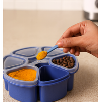 ChefTrays Unique Design Versatile Kitchen Masala Box and Condiment Container