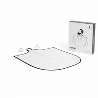 Beard Apron Hair Clippings Catcher Grooming Bib