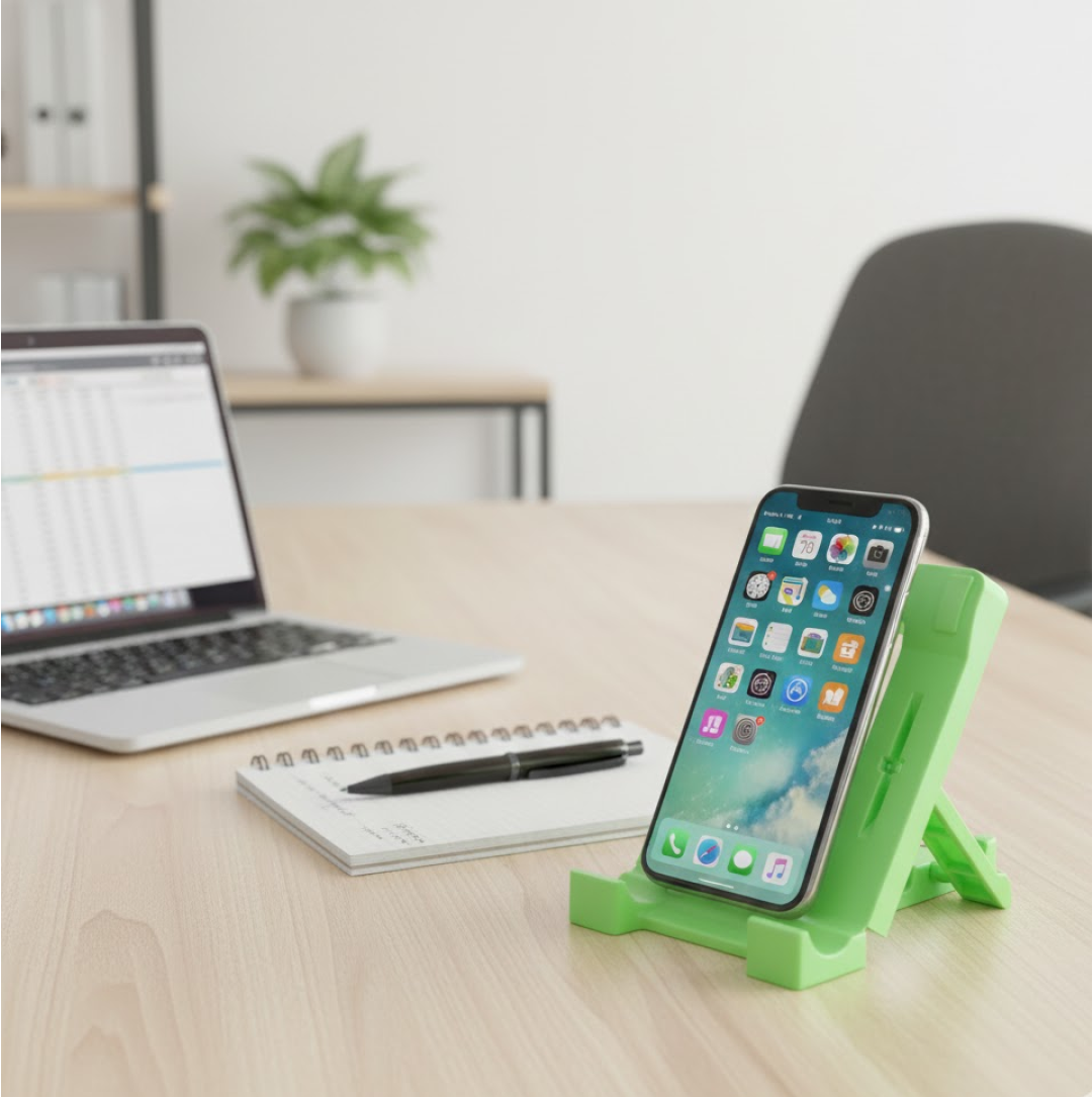 Adjustable 4 Steps Foldable Mobile Stand Holder (1 pc)