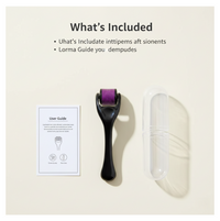 Derma Roller Anti Ageing Facial Scrubs & Polishes Scar Removal Hair Regrowth (0.75mm)