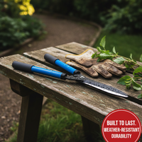 Gardening Tools - Duty Hedge Shear Adjustable Garden Scissor with Comfort Grip