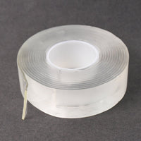 Sticky Double Sided Tape Washable Adhesive Tape Reusable (Thick / 6.5×3 Cm / 1 Pc)