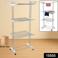 Fresh Nest Rolling Cloth Dryer – 3 Tier