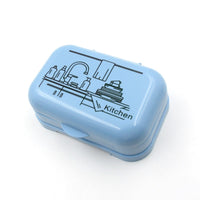 Soap Dish with Drain Soap Holder, Soap Saver Soap Tray  (1 Pc)