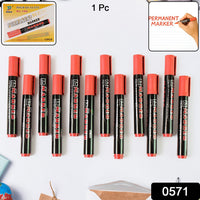 Marker Red Ink, Bold Tip, Quick-Dry Alcohol-BQased Marker (1 Pc)