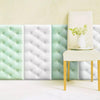 Textured green wallpaper for walls