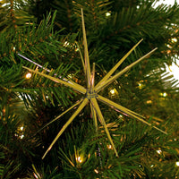 3D Gold Star Hanging Decoration Star, Acrylic Look Hanging Luminous Star