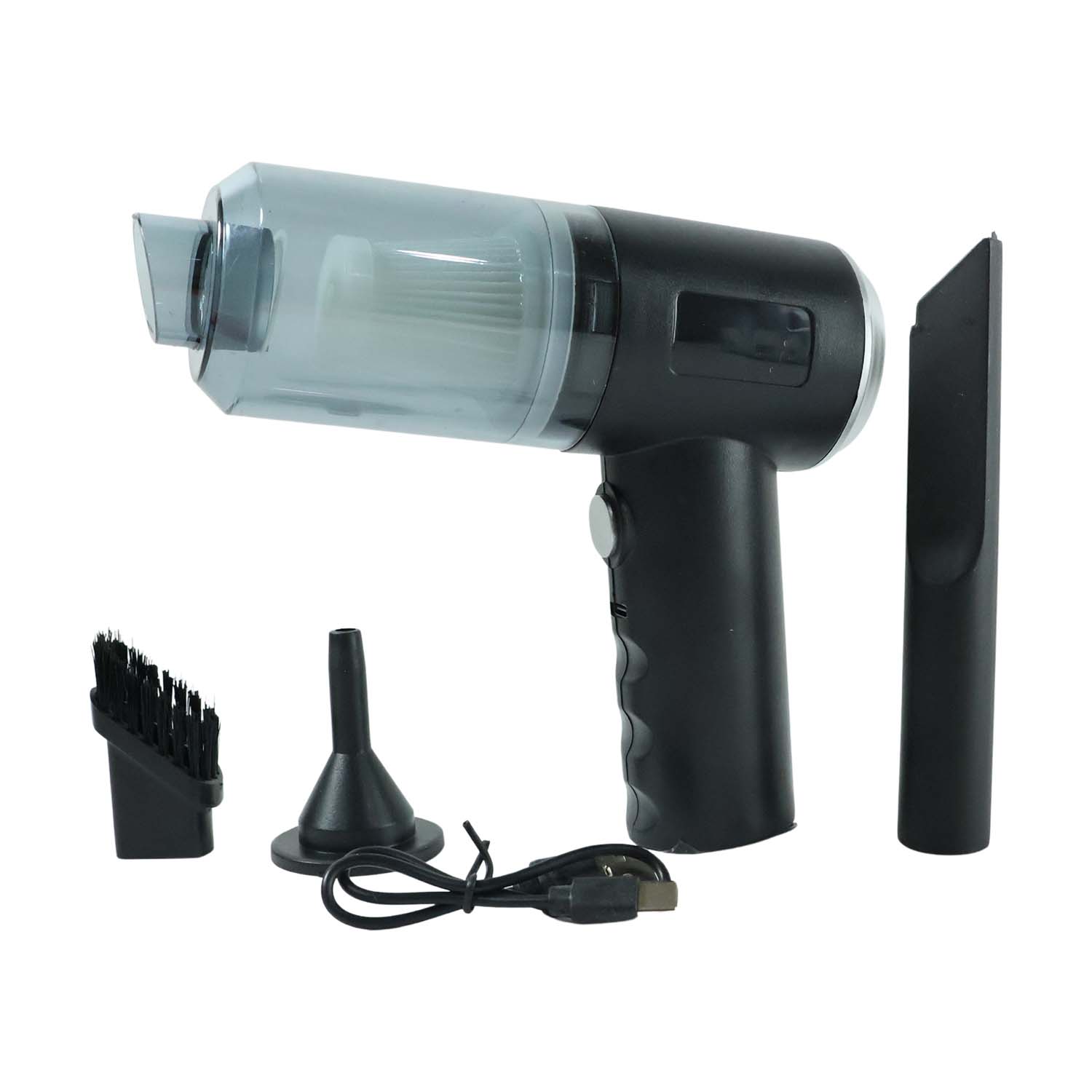 3 in 1 Mini Car Vacuum – Wireless, Rechargeable, Blower & Dust Cleaner for Car & Home