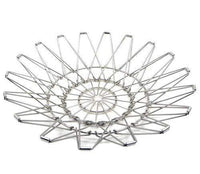 Durable stainless steel wire bowl for dining and kitchen