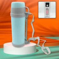 Stainless Steel Vacuum Bottle – 1200 ML Double-Wall Insulated Travel Bottle
