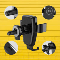 Car Phone Holder Wireless Car Charger 10W Qi Fast Charging Car Charger