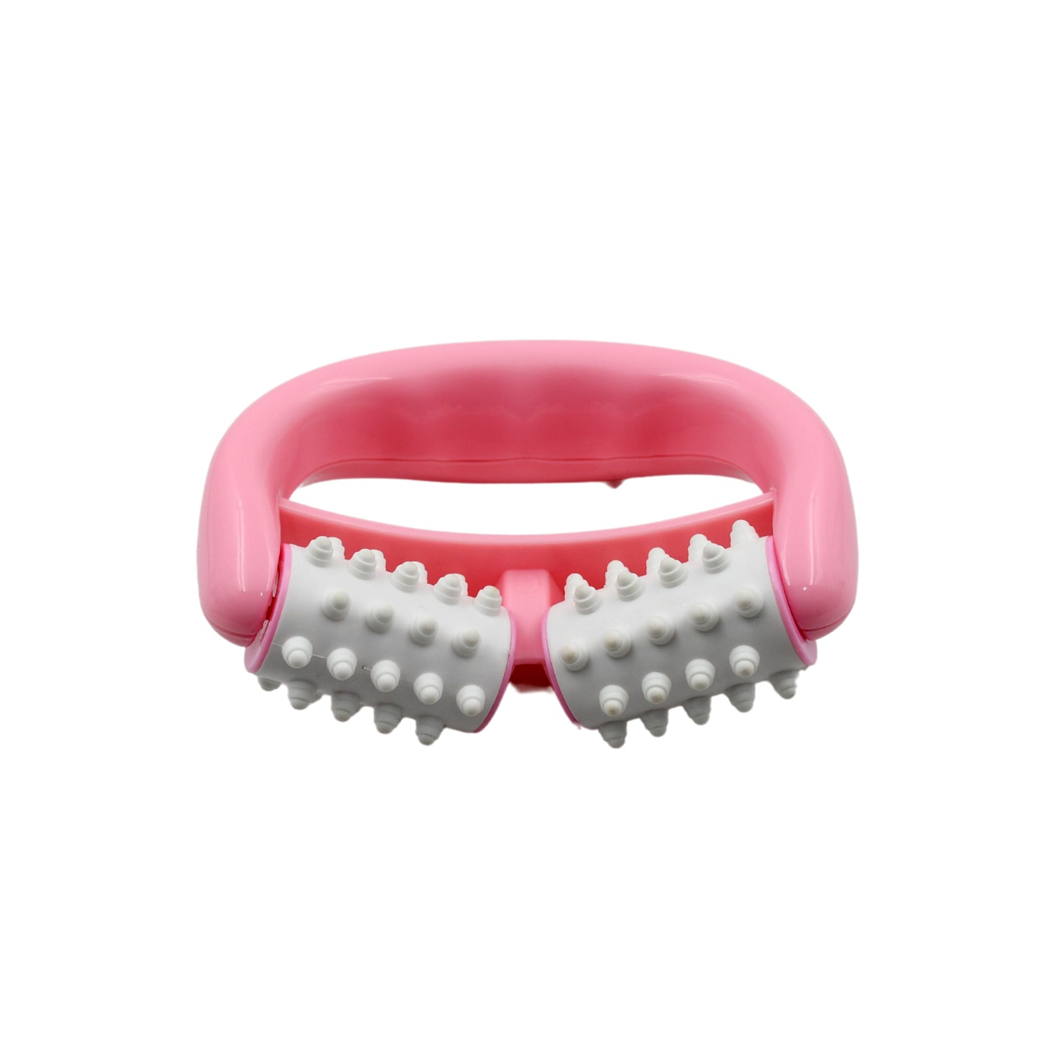 Plastic Massage Roller - 2-Roller Manual Design for Cellulite & Muscle Pain Relief