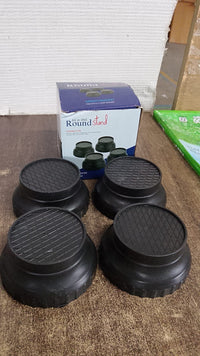 Multi-Purpose 4 Pieces Round Plastic Legs Foot and Stand